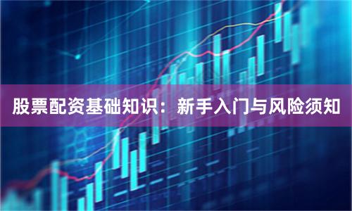 股票配资基础知识：新手入门与风险须知